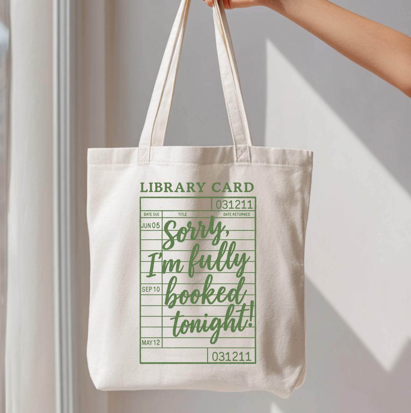 Sorry, I'm Fully Booked Tonight! Tote Bag