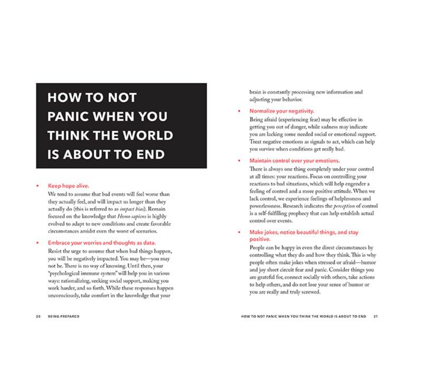 The Worst-Case Scenario Survival Handbook: Apocalypse Book