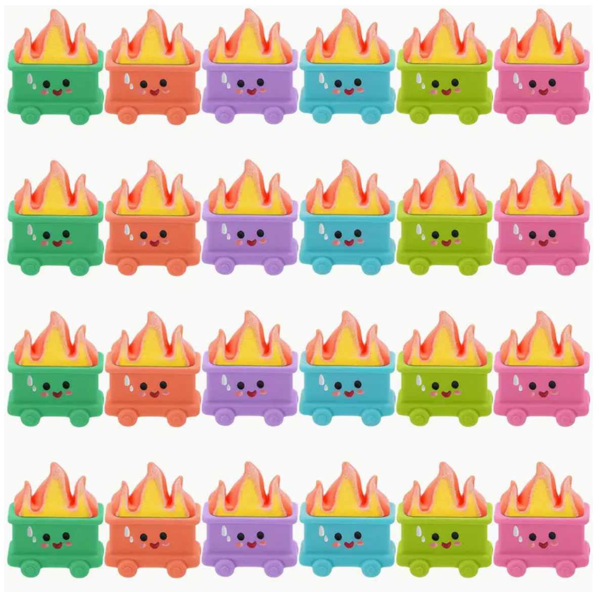 Mini Emotional Support Dumpster Fire (Surprise Pull)
