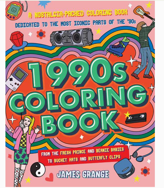 1990s Coloring Book