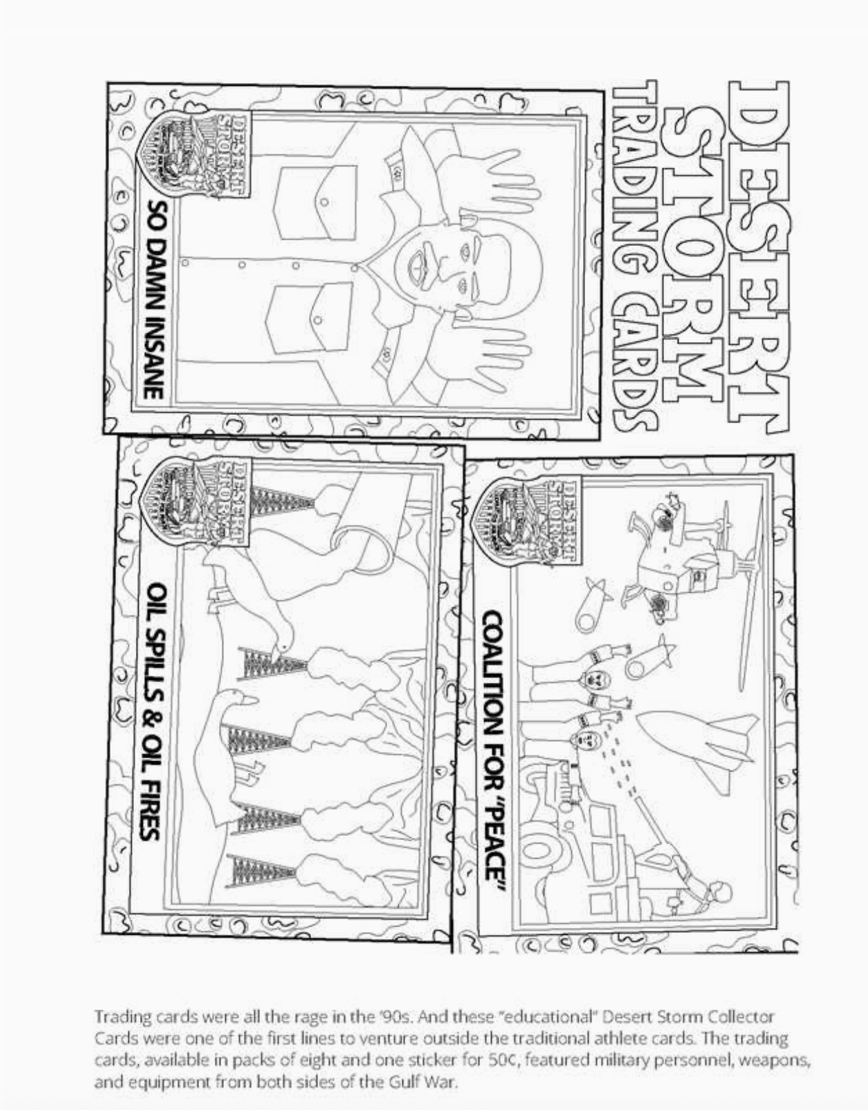 1990s Coloring Book