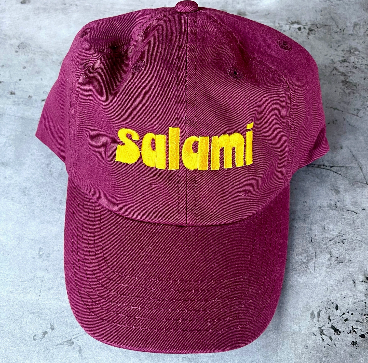 Salami Embroidered Hat