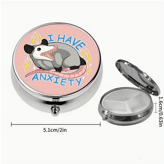 I Have Anxiety Pill Organizer