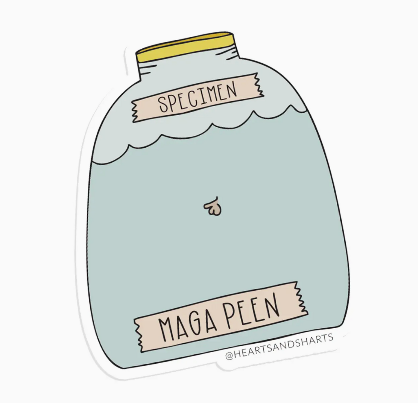Specimen Maga Peen Sticker
