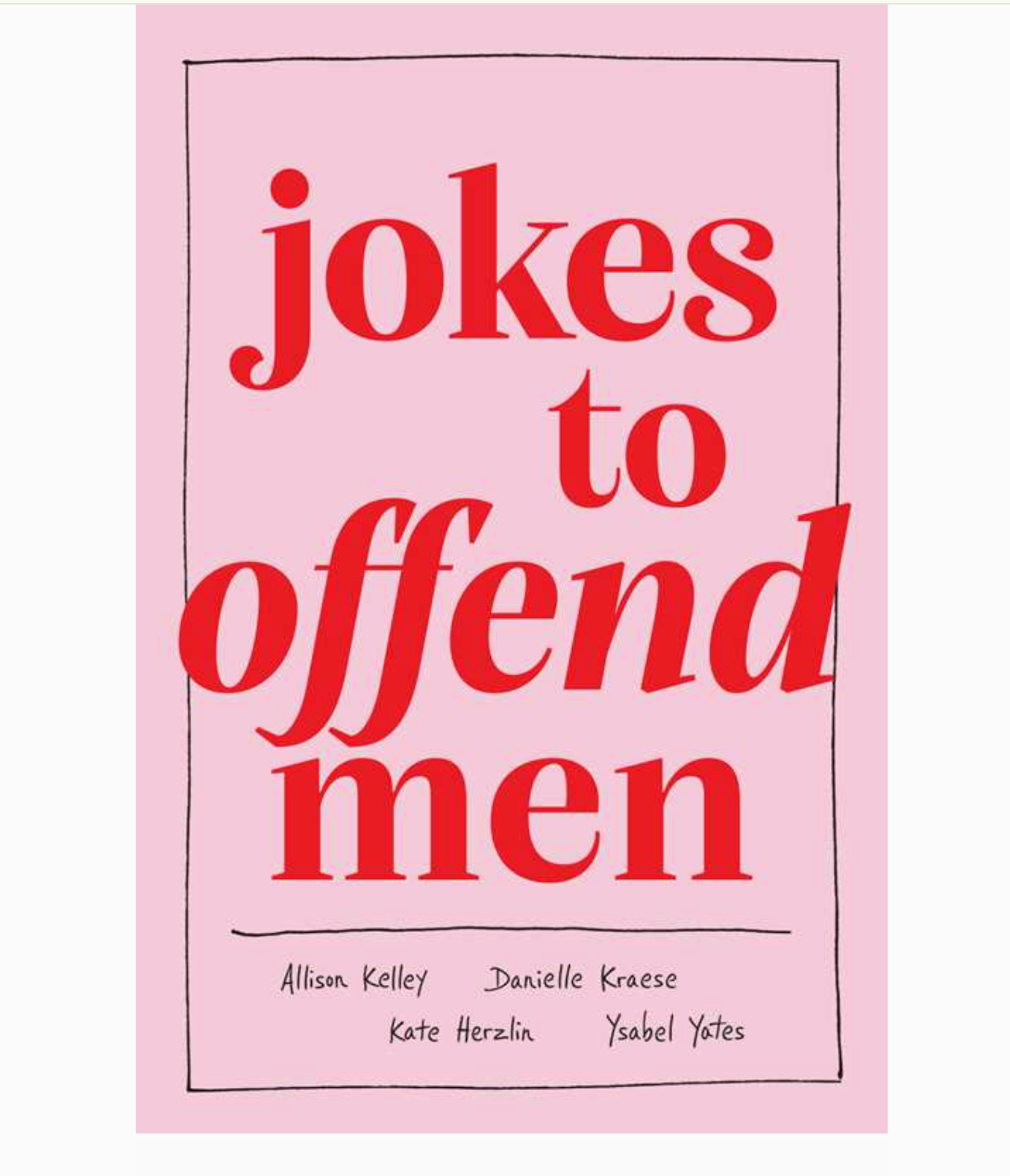 Jokes To Offend Men Book