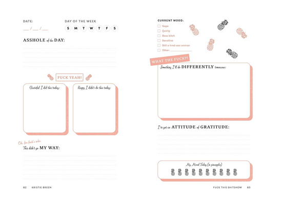 Fuck This Shitshow: A Gratitude Journal For Tired Ass Women
