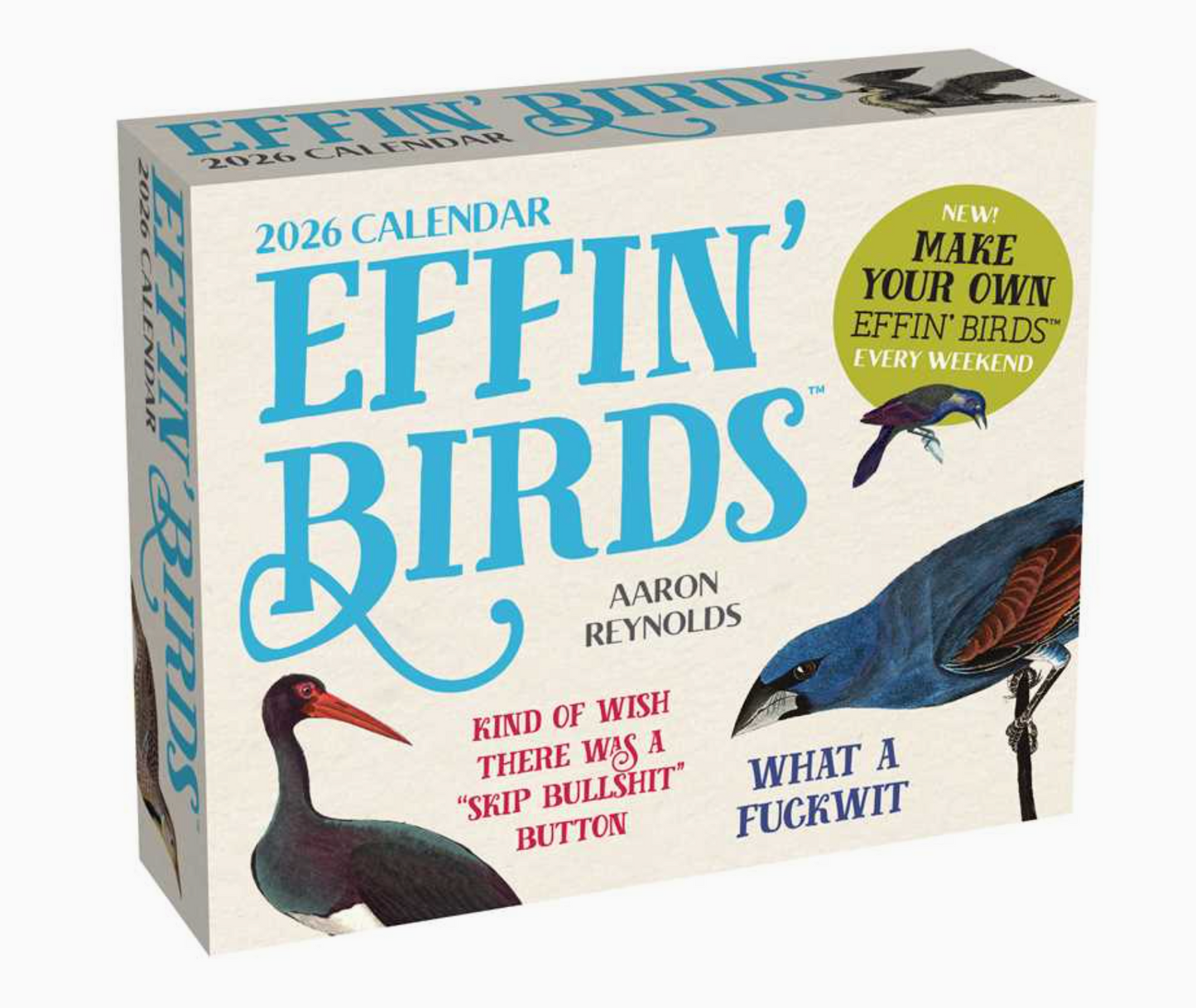 Effin' Birds 2026 Day-to-Day Calendar