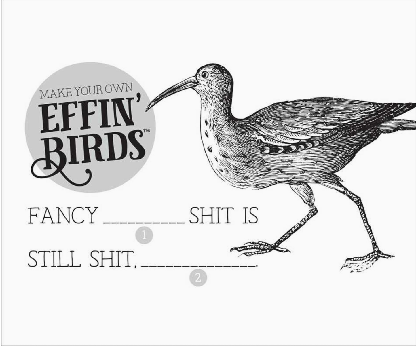 Effin' Birds 2026 Day-to-Day Calendar