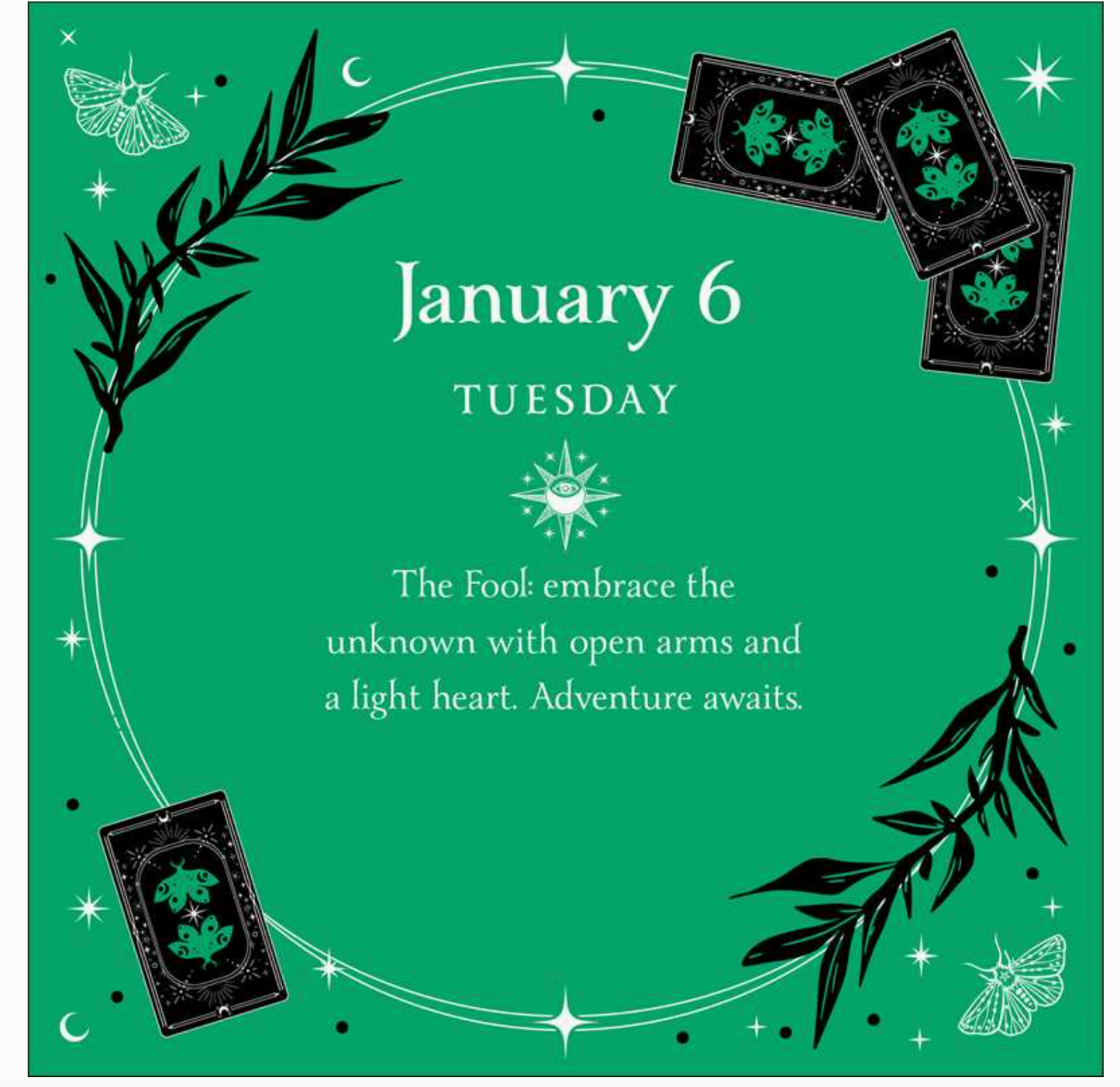 2026 Witch's Calendar: Daily Magick Day-To-Day Calendar