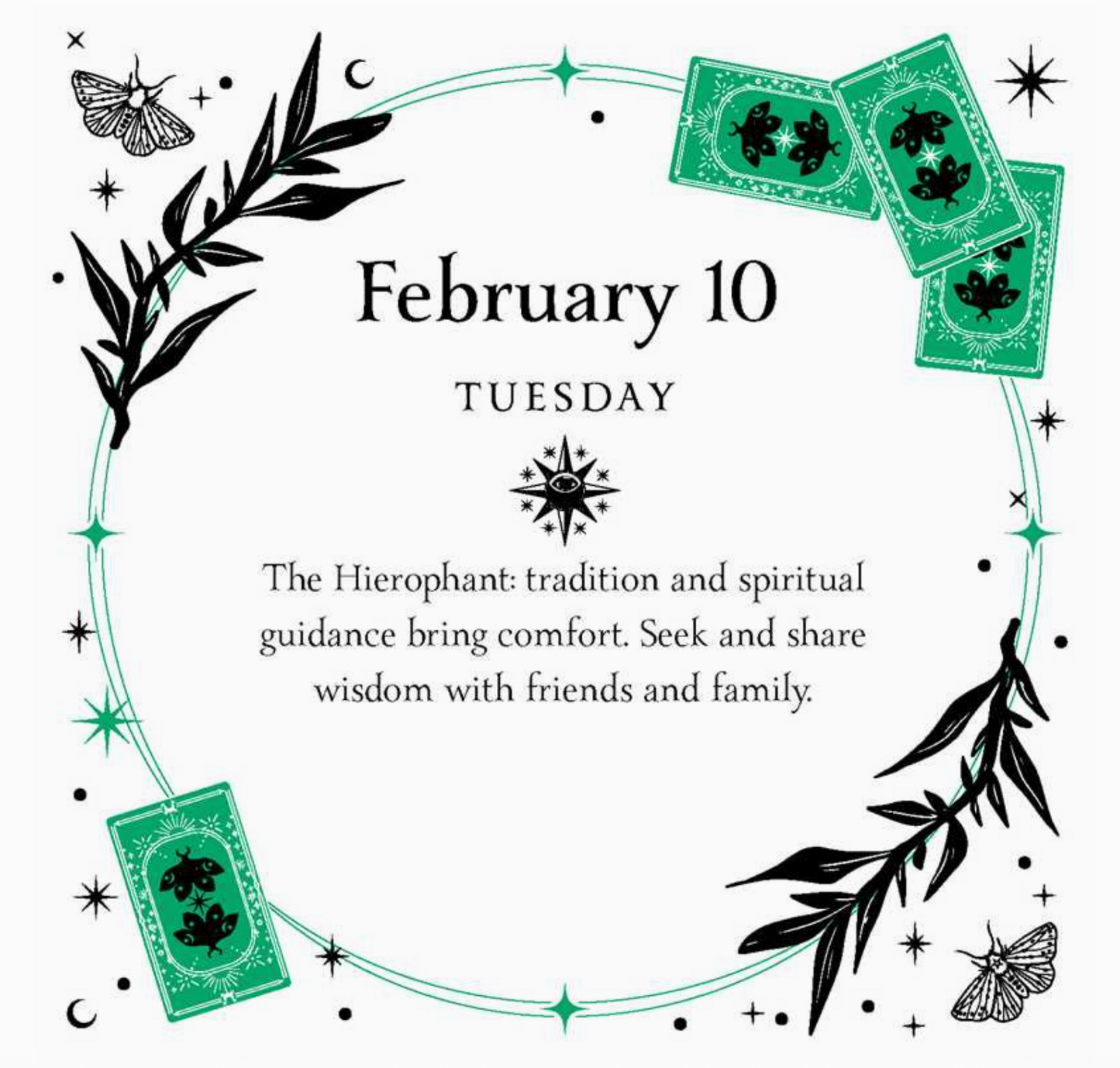 2026 Witch's Calendar: Daily Magick Day-To-Day Calendar