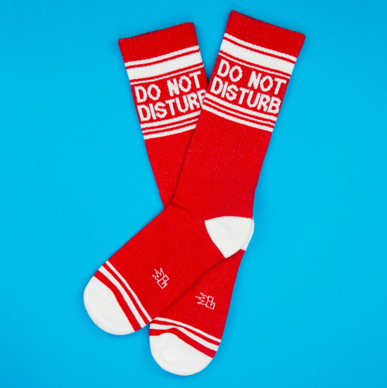 Do Not Disturb Socks