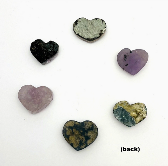 Amethyst Crystal Heart (Small)