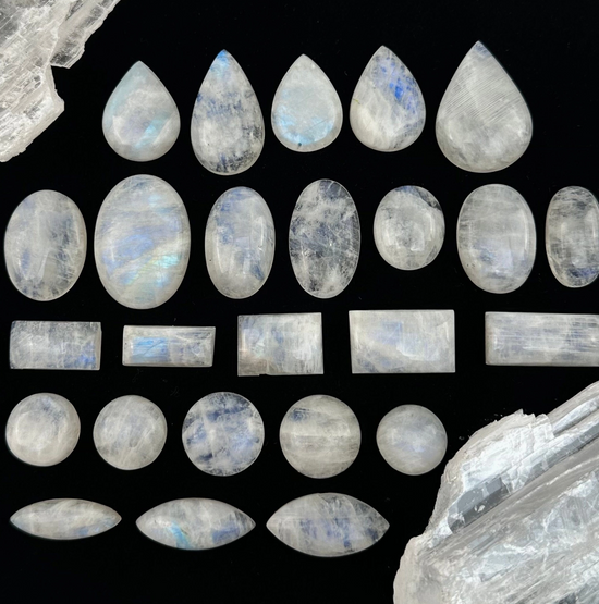 Moonstone Crystal Cabochon (Oval Shaped)