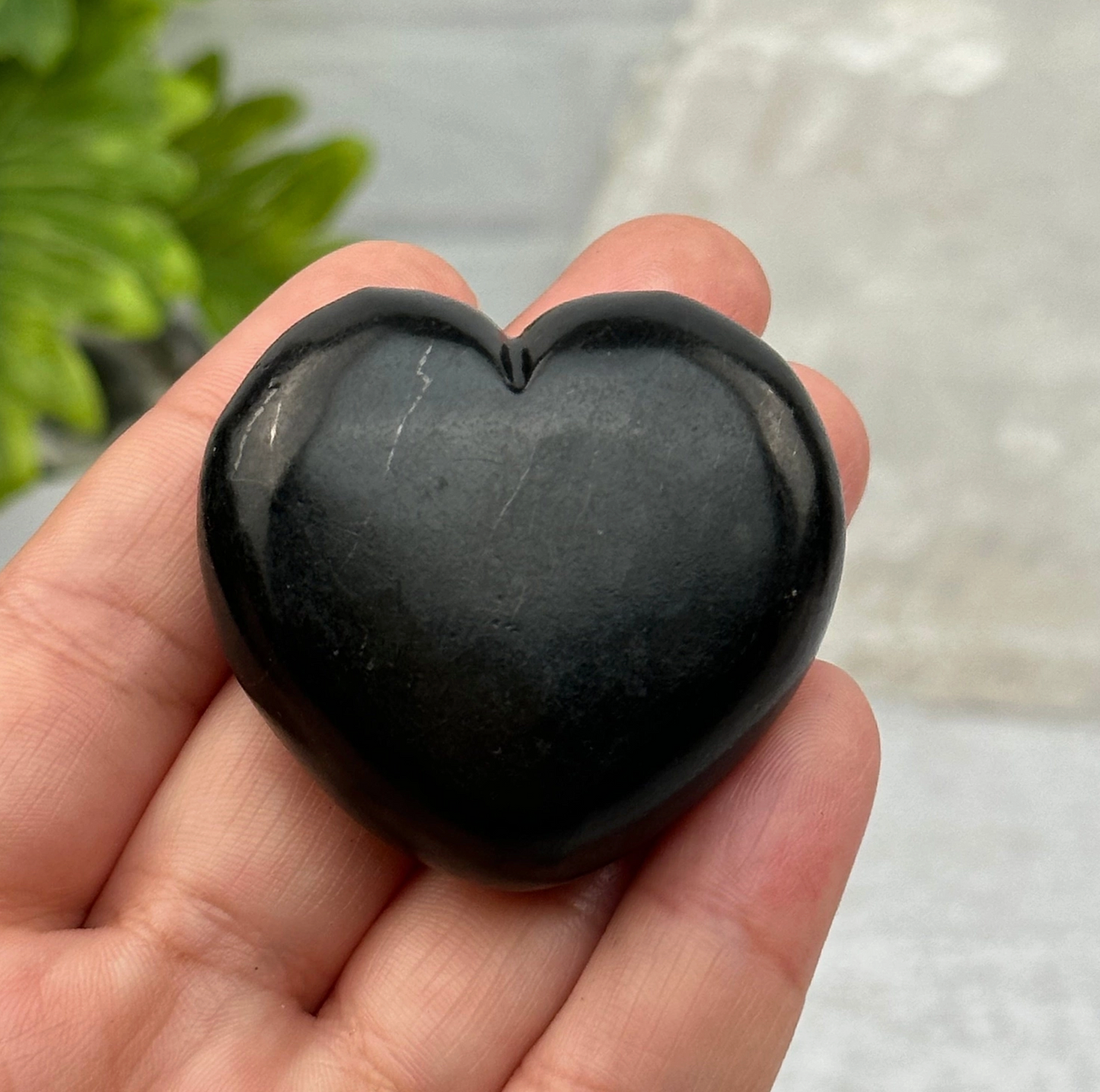 Shungite Heart Crystal