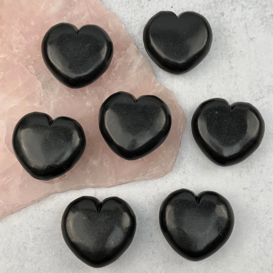 Shungite Heart Crystal