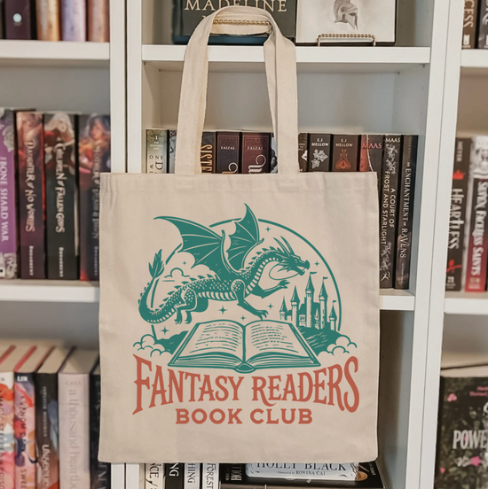 Fantasy Readers Book Club Tote Bag
