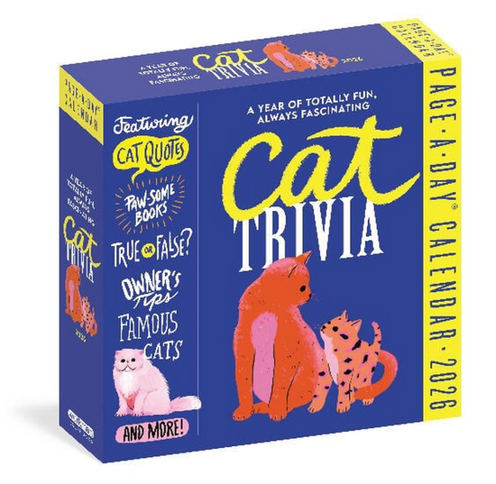 Cat Trivia Page-A-Day® Calendar 2026