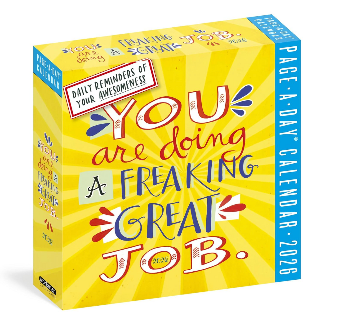 You Are Doing A Freaking Great Job Page-A-Day® Calendar 2026