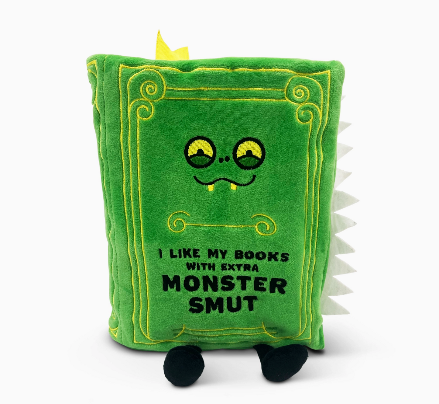I Like My Books with Extra Monster Smut Book Plushie