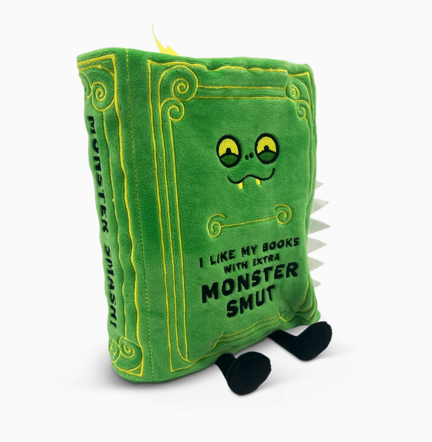 I Like My Books with Extra Monster Smut Book Plushie
