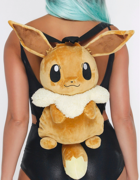 Pokemon Eevee Plush Backpack