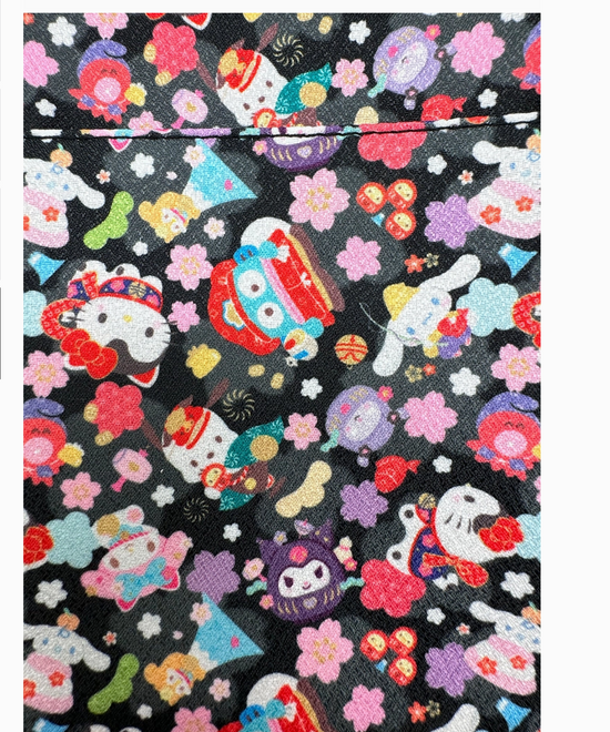 Sanrio Hello Kitty & Friends Sakura Passport Crossbody Bag (Official Licensed)