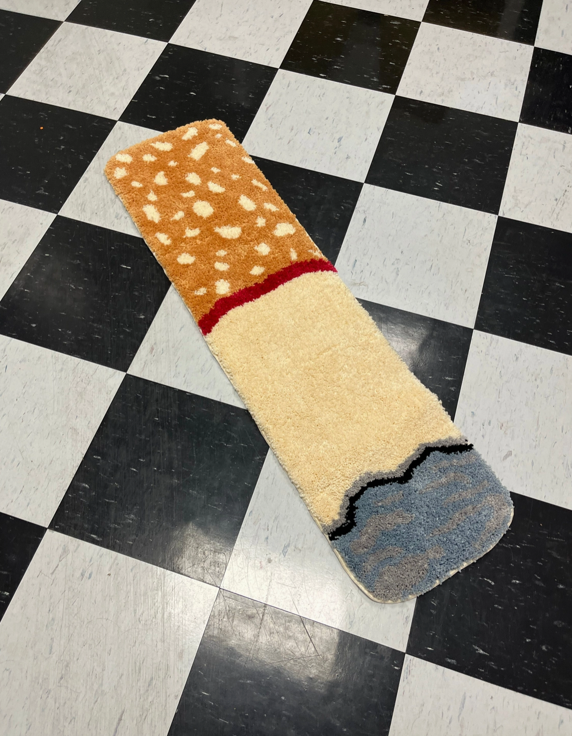Cigarette Rug