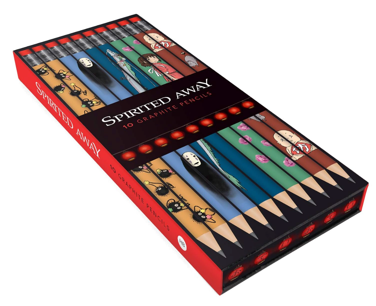 Spirited Away Pencil Set - 10 pack