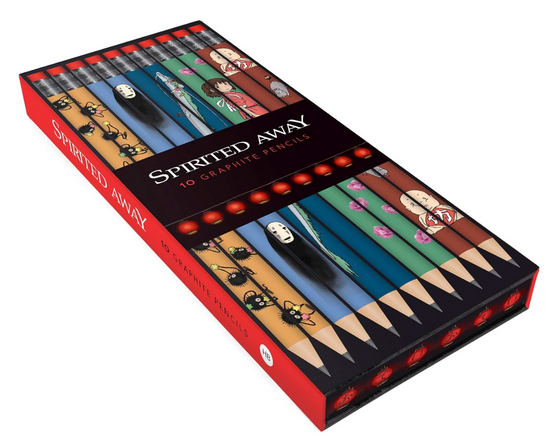 Spirited Away Pencil Set - 10 pack