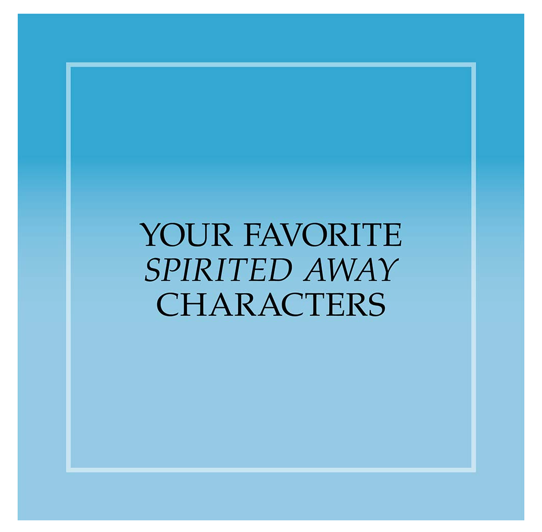 Spirited Away Pencil Set - 10 pack