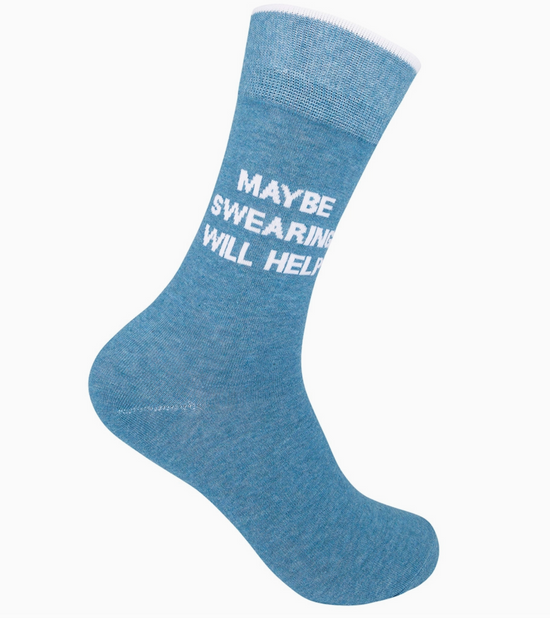 Maybe Swearing Will Help Socks