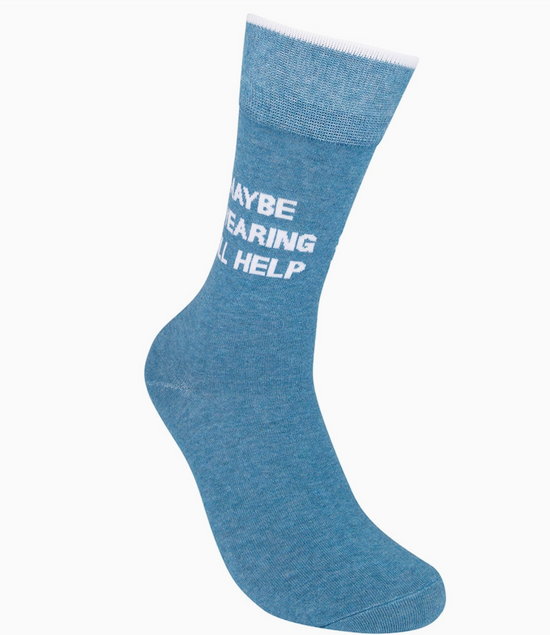 Maybe Swearing Will Help Socks