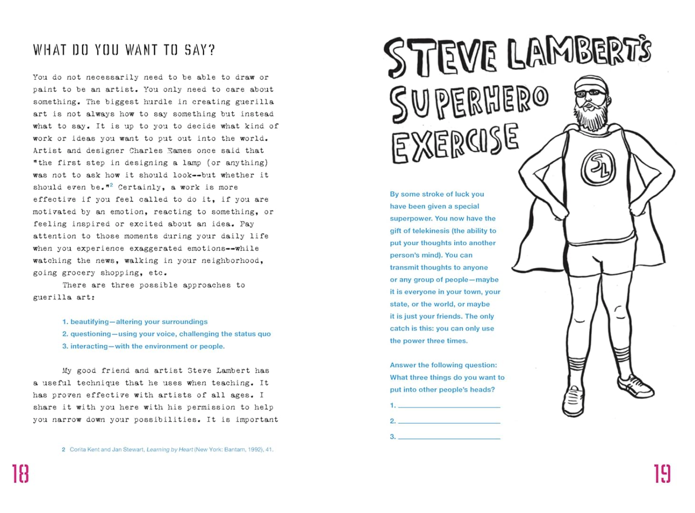 The Guerilla Art Guide: Everything You Need to Put Your Message Out into the World―For Fun, Nonprofit, and World Domination Book