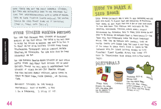 The Guerilla Art Guide: Everything You Need to Put Your Message Out into the World―For Fun, Nonprofit, and World Domination Book