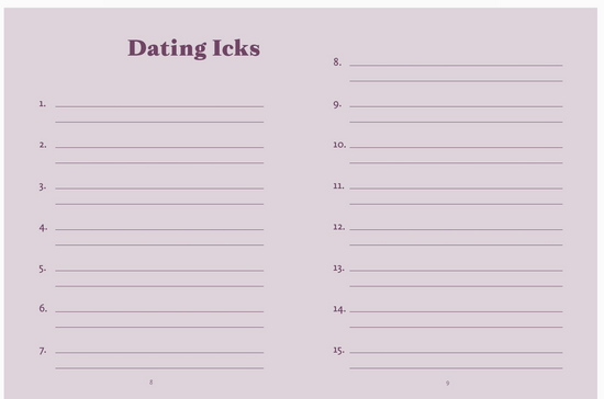 The Ick Journal