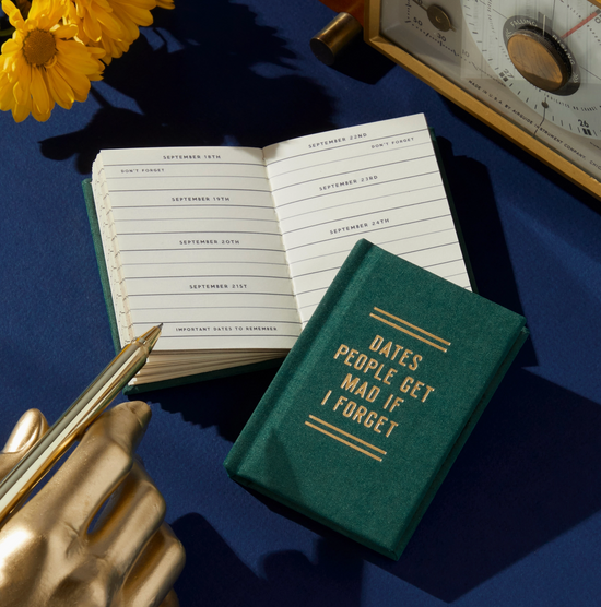 Dates People Get Mad If I Forget Diary