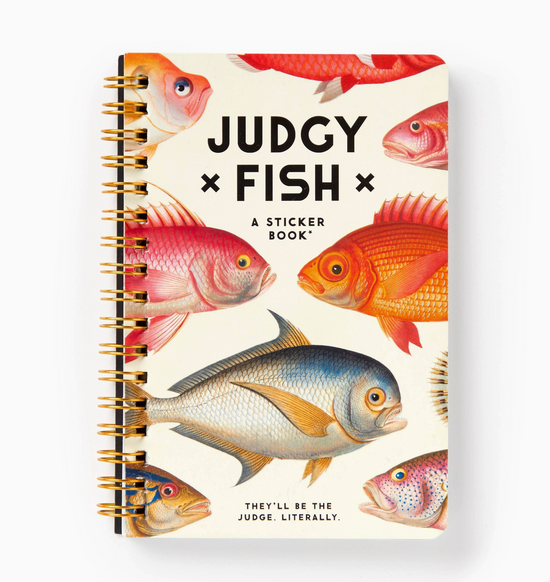 Judgy Fish Sticker Book