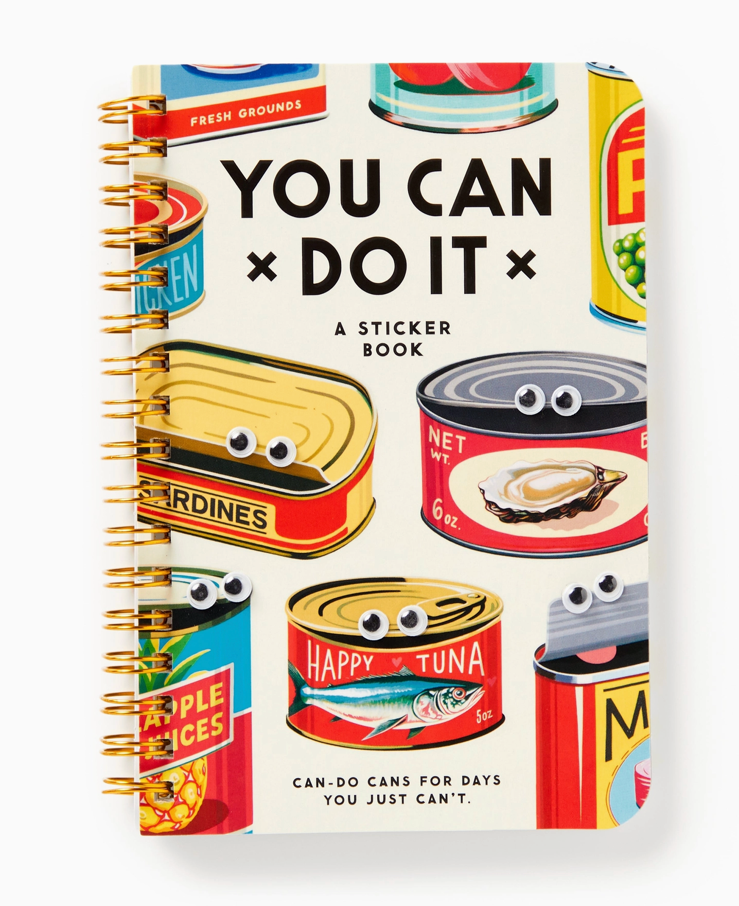You Can Do It Googly Sticker Book
