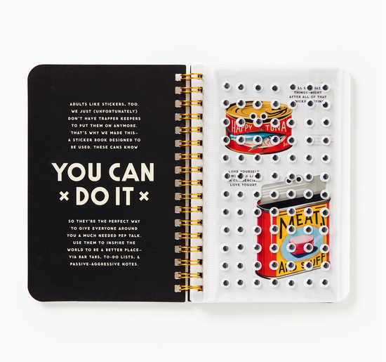 You Can Do It Googly Sticker Book
