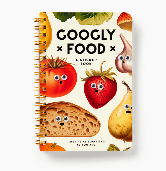 Googly Food Sticker Book