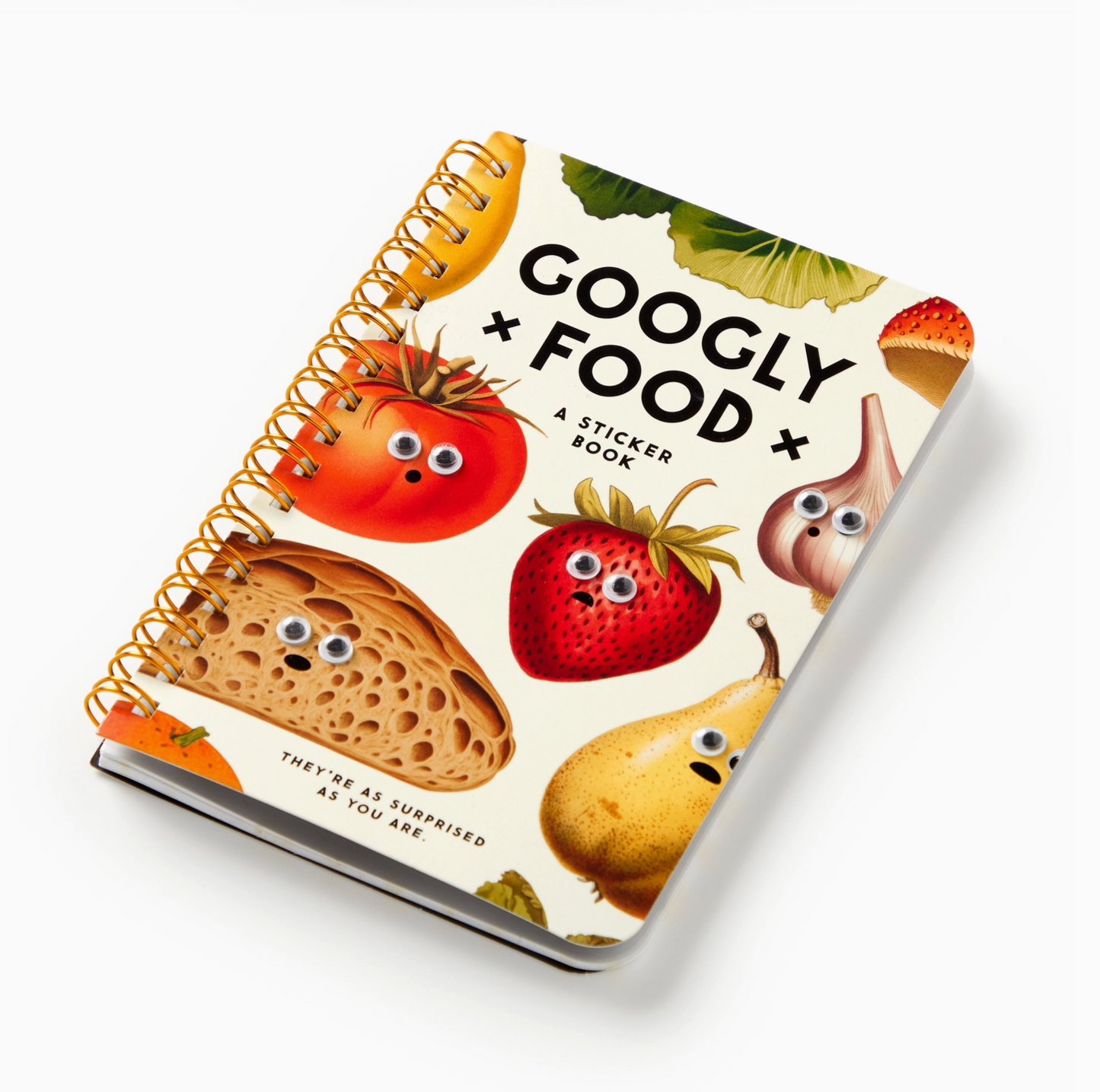 Googly Food Sticker Book