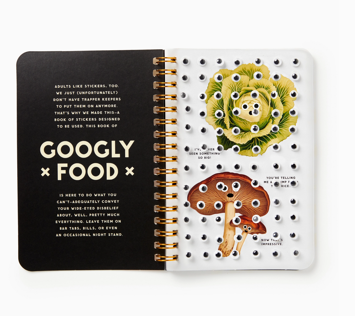 Googly Food Sticker Book
