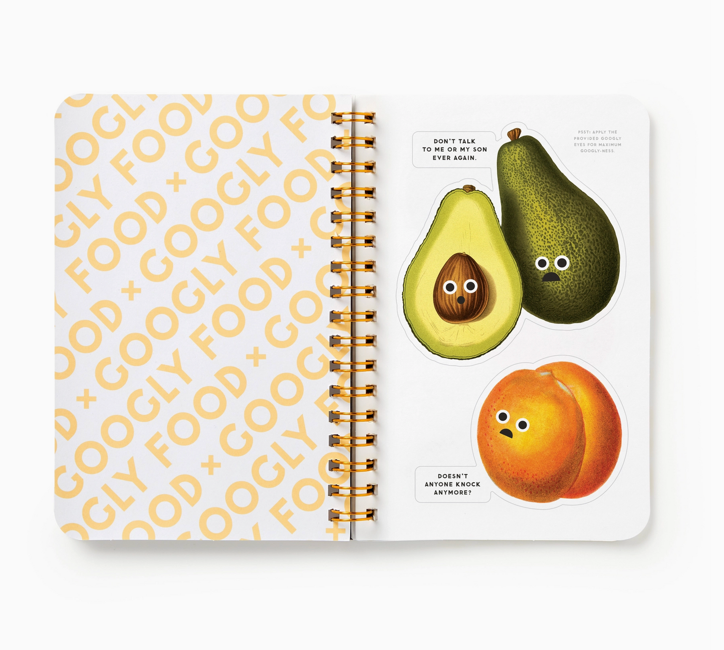 Googly Food Sticker Book