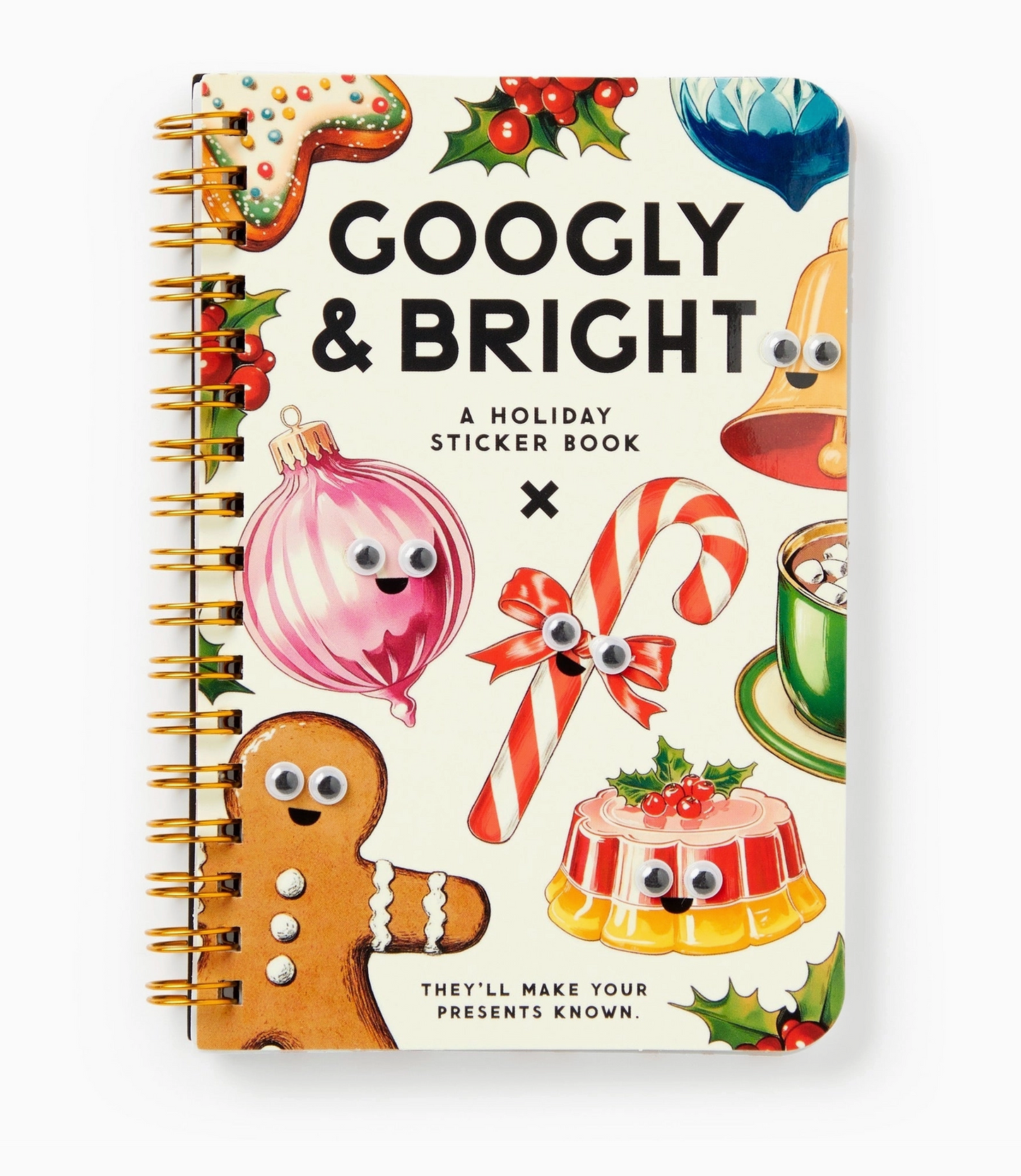 Googly & Bright Holiday Sticker Book