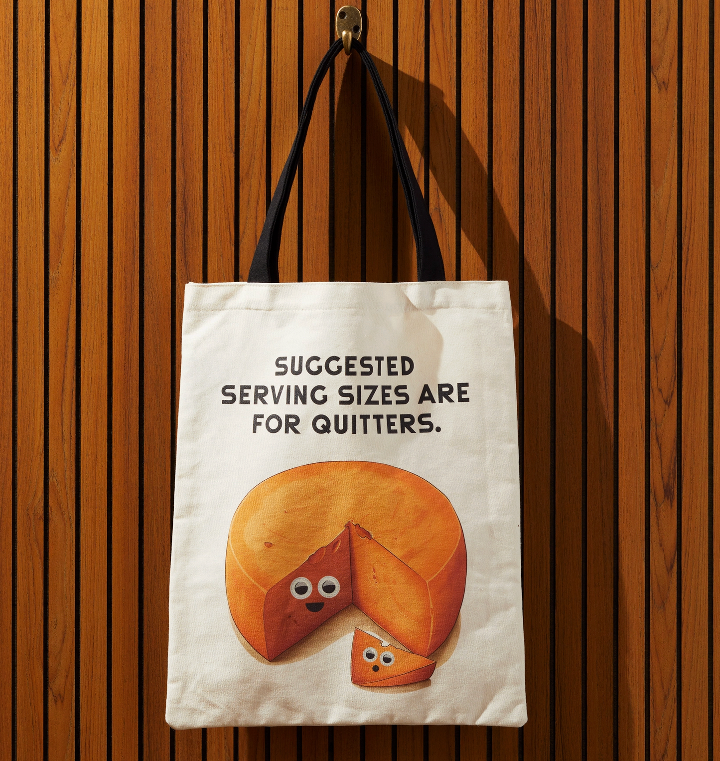 Googly Food Canvas Tote Bag
