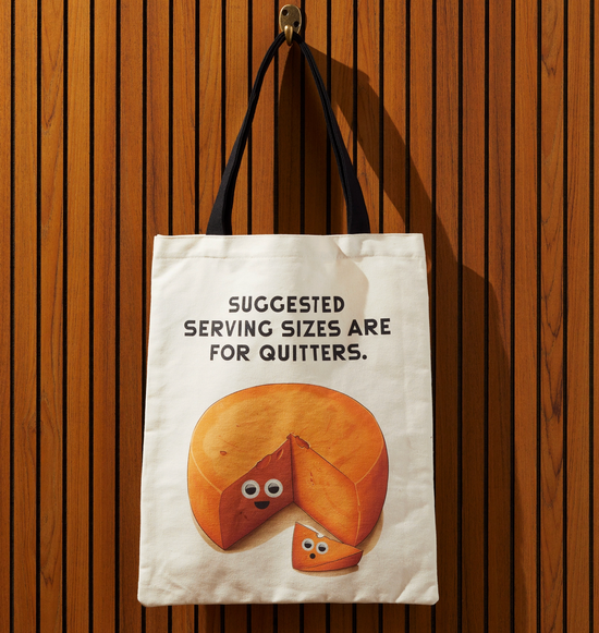 Googly Food Canvas Tote Bag