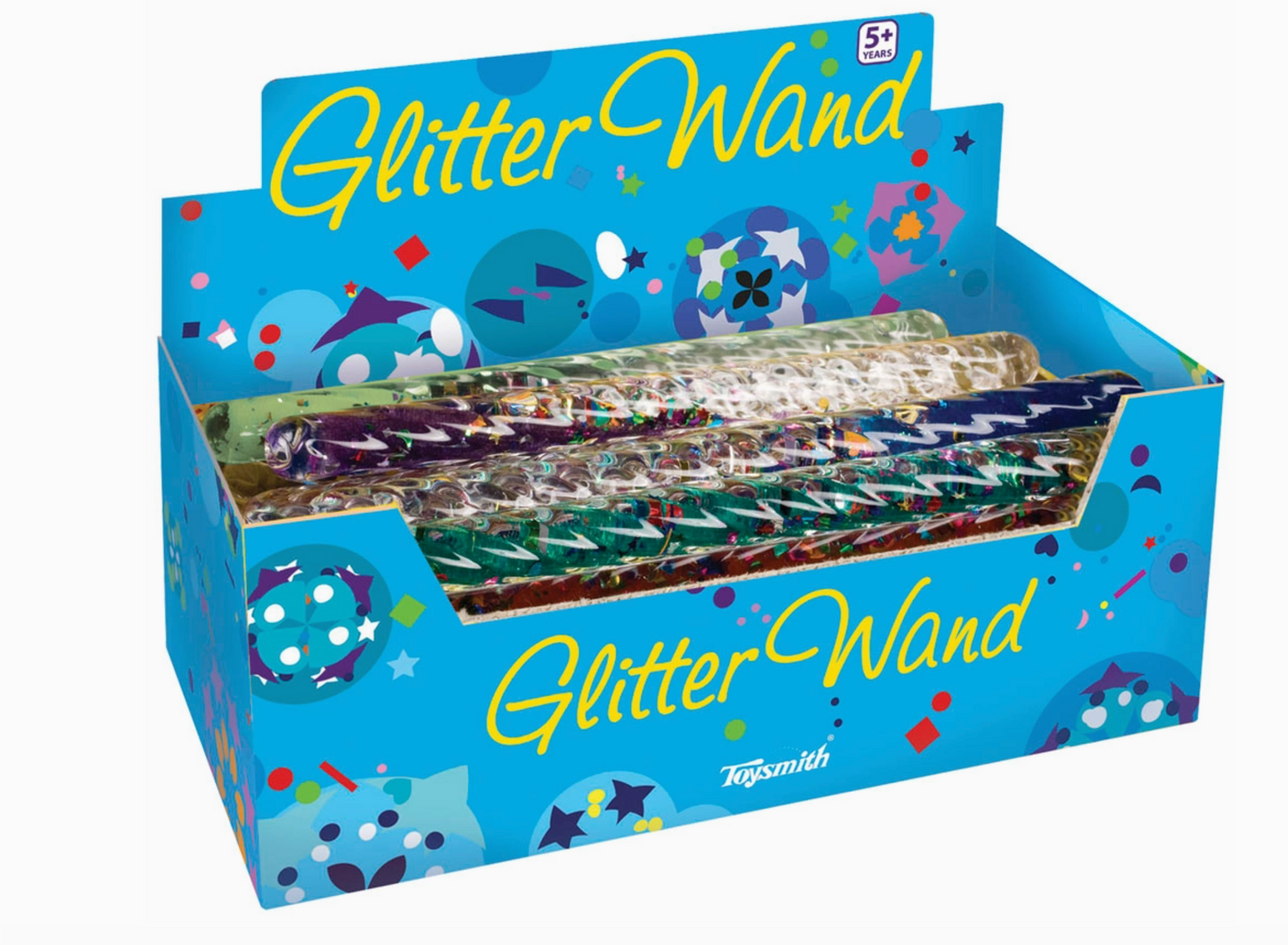 Spiral Glitter Wand, Assorted Colors (6.5'')