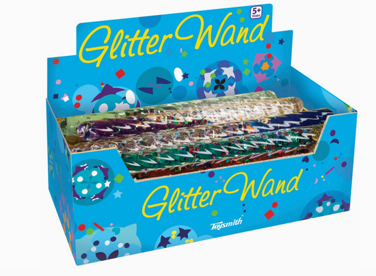 Spiral Glitter Wand, Assorted Colors (6.5'')
