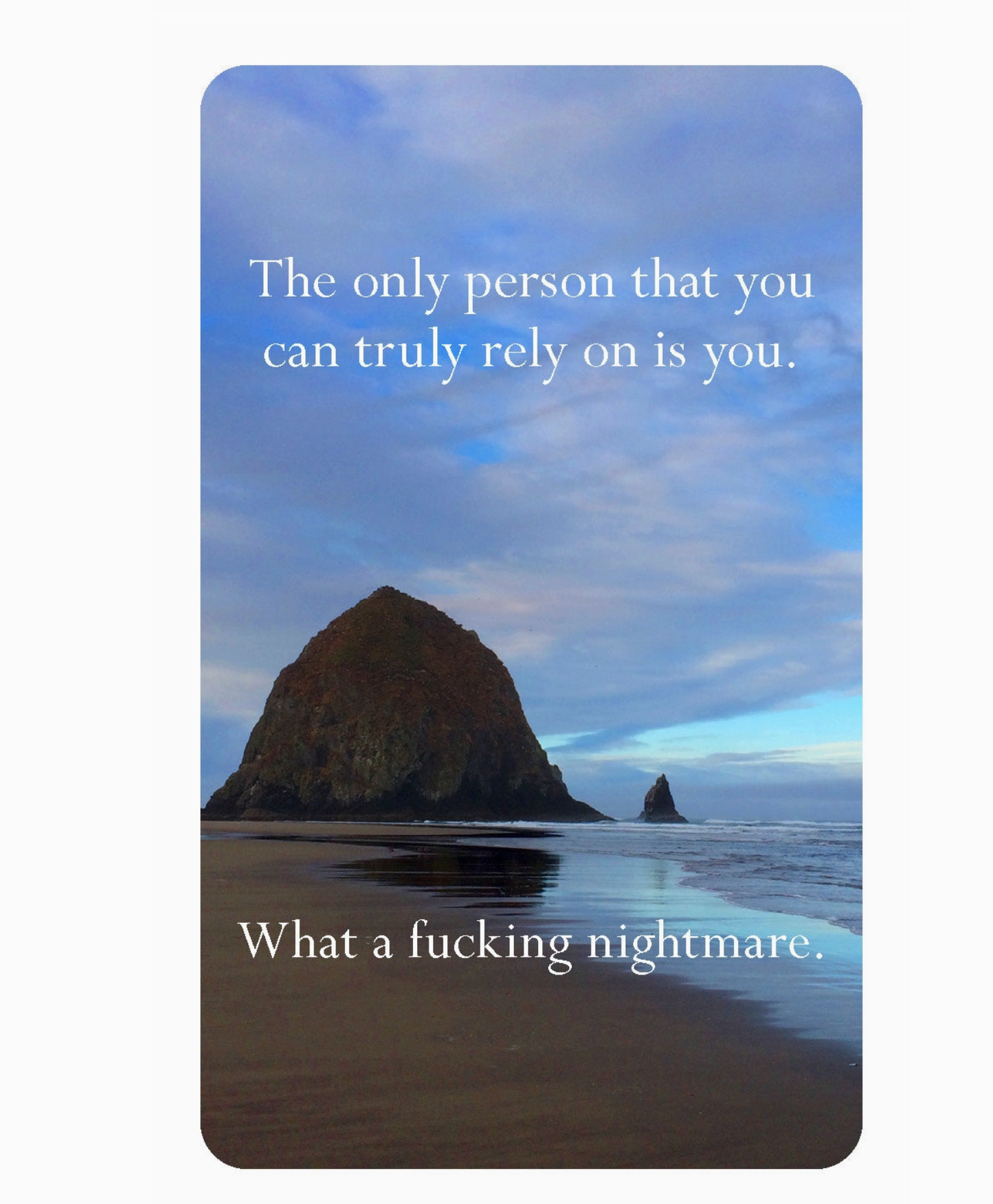 Disappointing Affirmations Deck