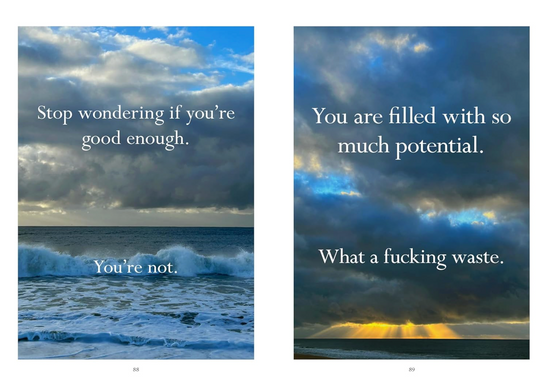 Sorry in advance for making things weird.: A Disappointing Affirmations Collection